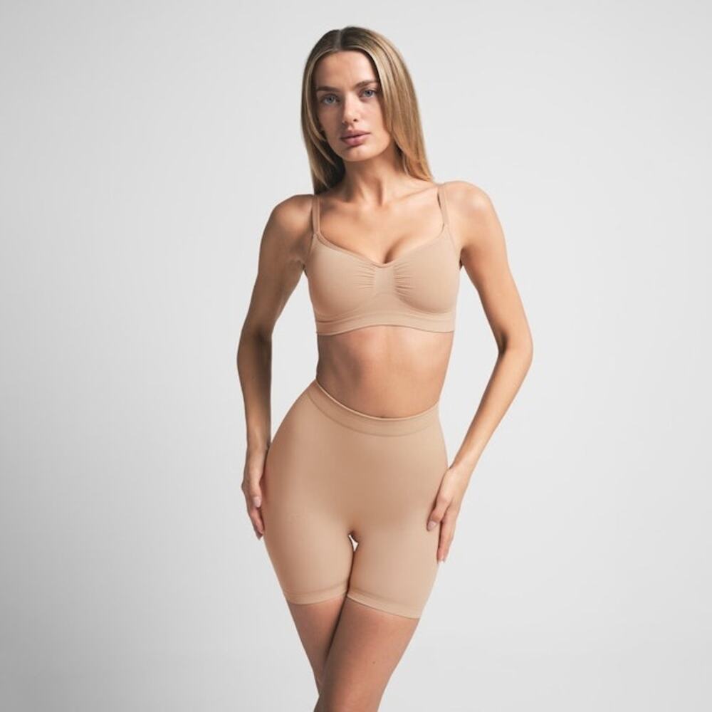 SKIMS SEAMLESS SCULPT Bralette - Clay Size 2X NWT #1992